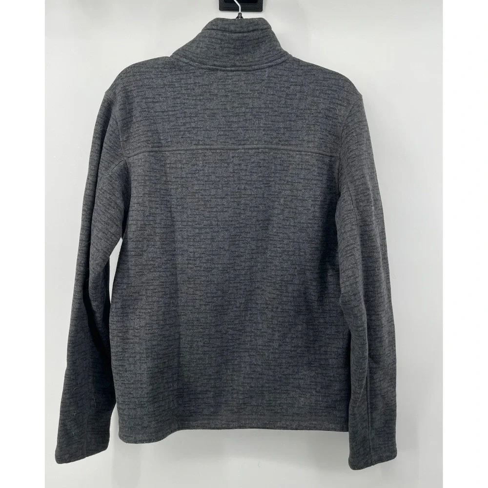 The North Face Mens Gordon Lyons 1/4 Zip Sweater Fleece‎ Pullover Grey Small